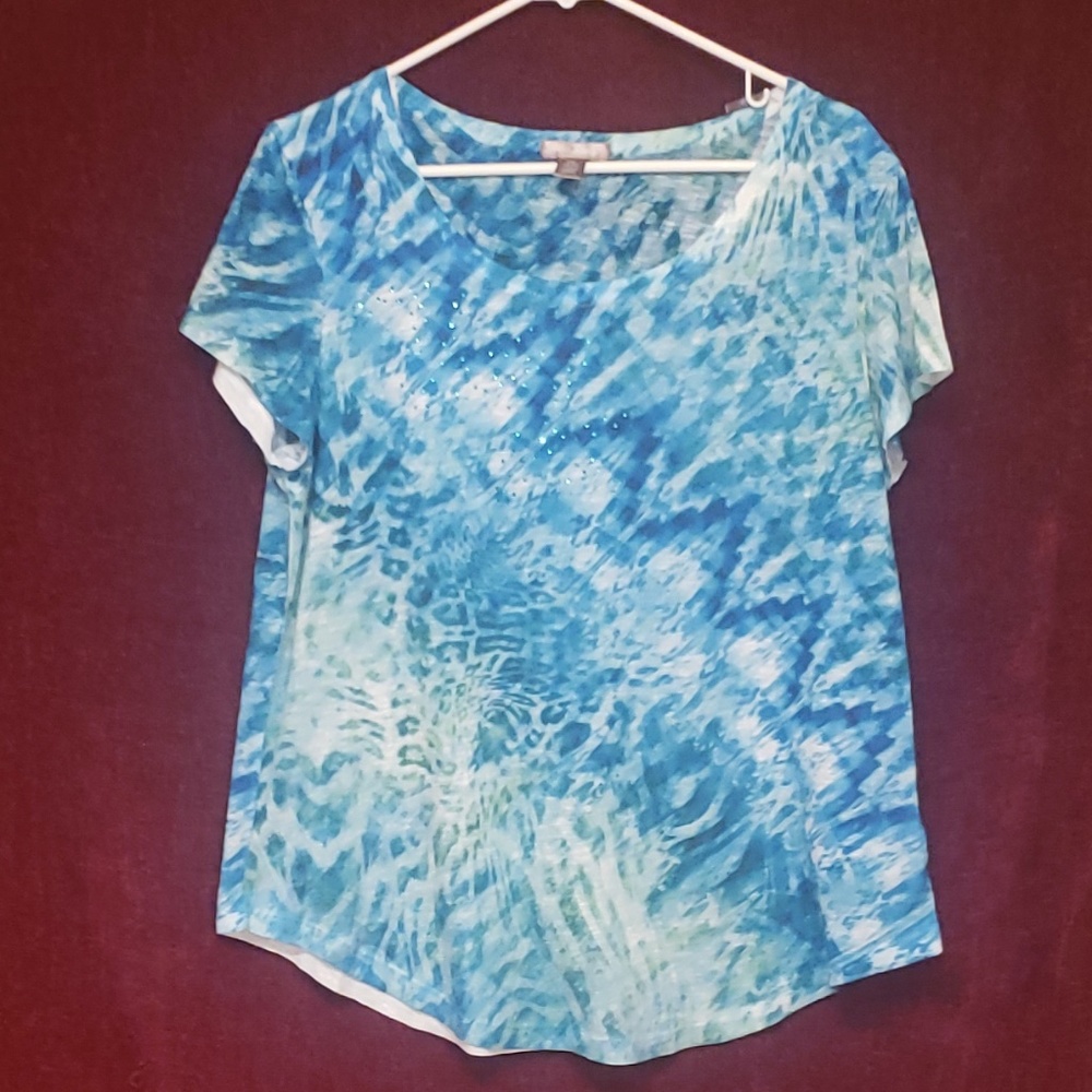 $SALE$ White Stag T-Shirt  Blue/Green Size LG